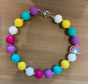 Rainbow Necklace by Pete and Lucy
